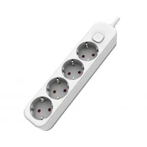 Surge-Protected 4-Socket Power Strip